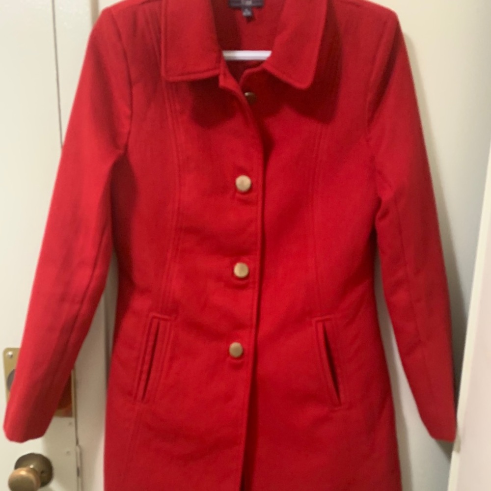 Beautiful Red coat Size S